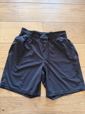 lululemon athletica Black Men's Athletic Drawstring Shorts